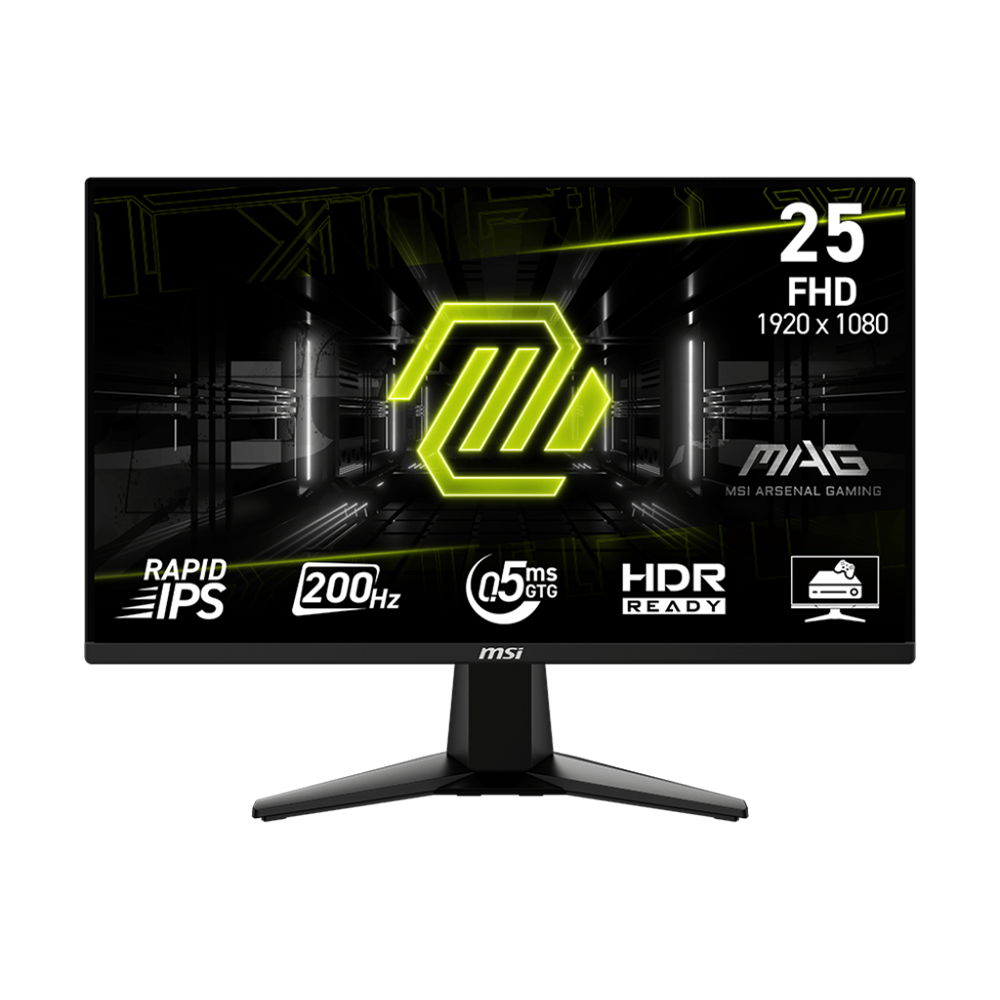 MSI MAG 255F E20 računalni monitor 62,2 cm (24.5") 1920 x 1080 pikseli Full HD LCD Crno