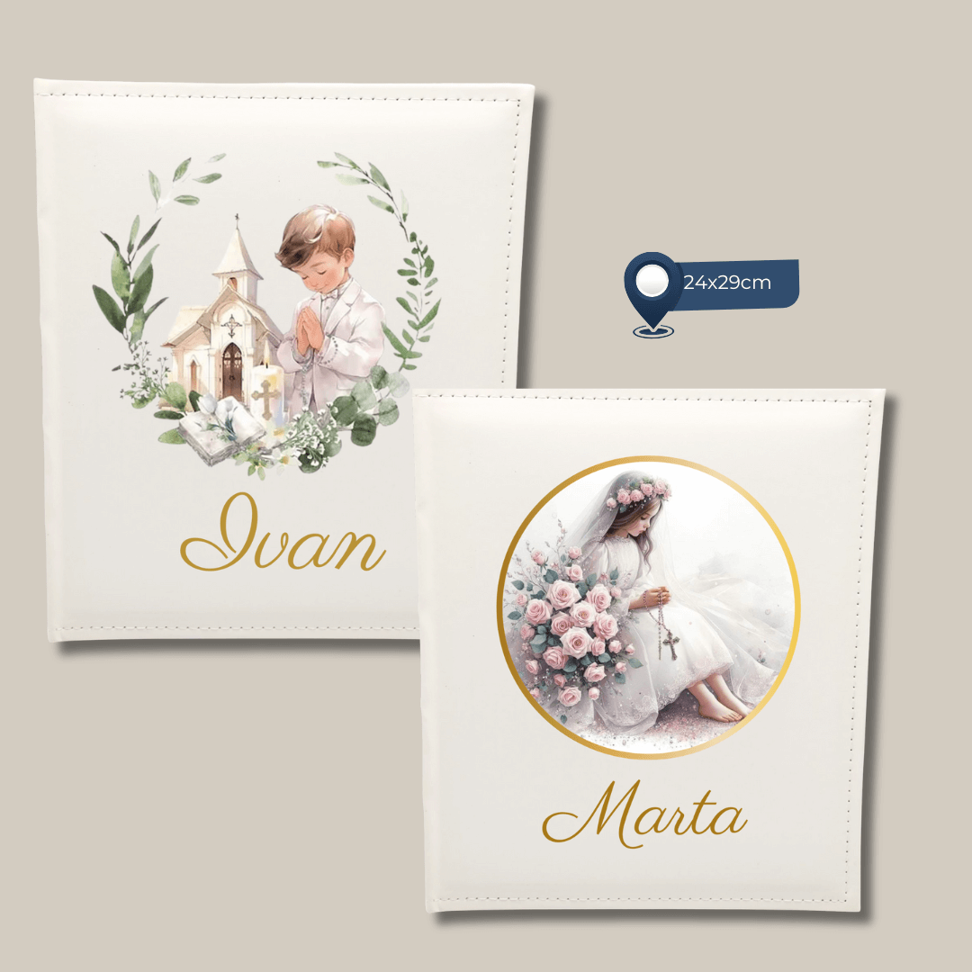 🎁 Personalizirani foto albumi – Savršeni poklon za Prvu Svetu Pričest (Kopiraj)