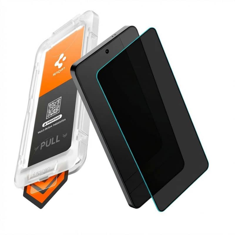 Spigen GlastR EZ FIT Pro HD Privacy zaštitno staklo za Samsung Galaxy S26 AGL11098