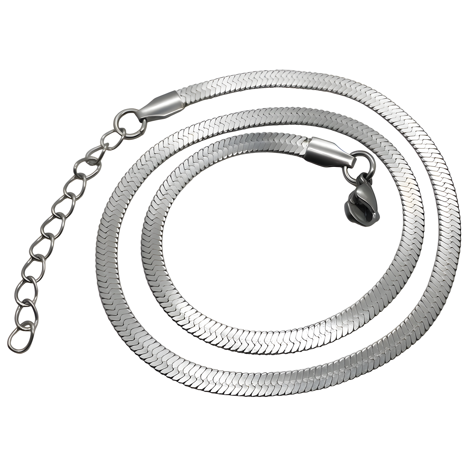 Ogrlica GL-34684 Tip2 - Srebrna / 45cm / 3mm KP34684