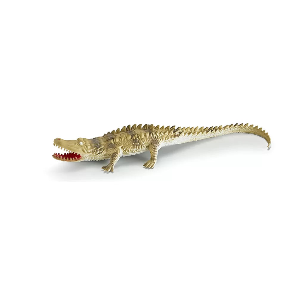 Gumeni krokodil 30cm Smeđa