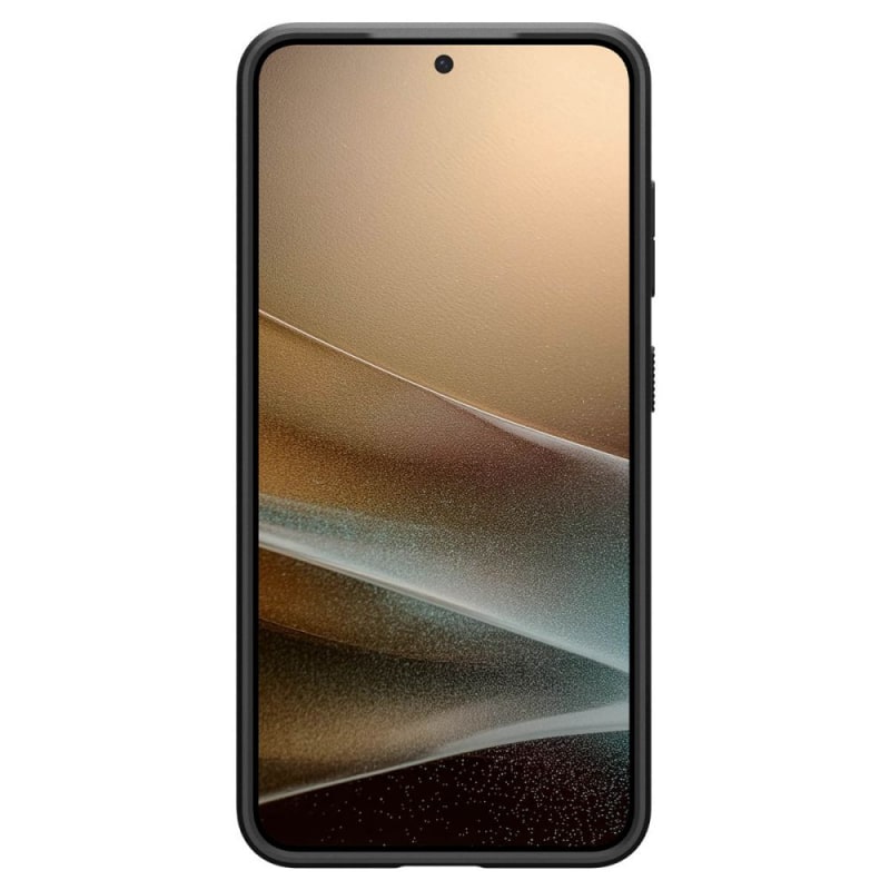 Spigen Liquid Air maska za Samsung Galaxy S25 mat crna ACS09000