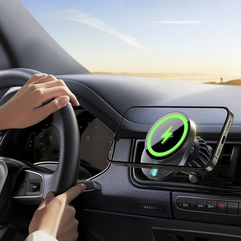 Bežični auto punjač Joyroom JR-ZS409 15W 1.67A crni