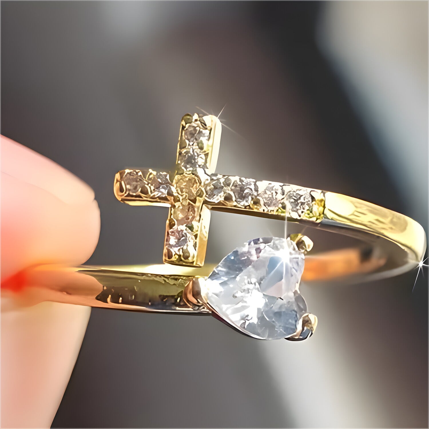 Prsten HC - 38997 - Zlatni / Podesivi KP38997