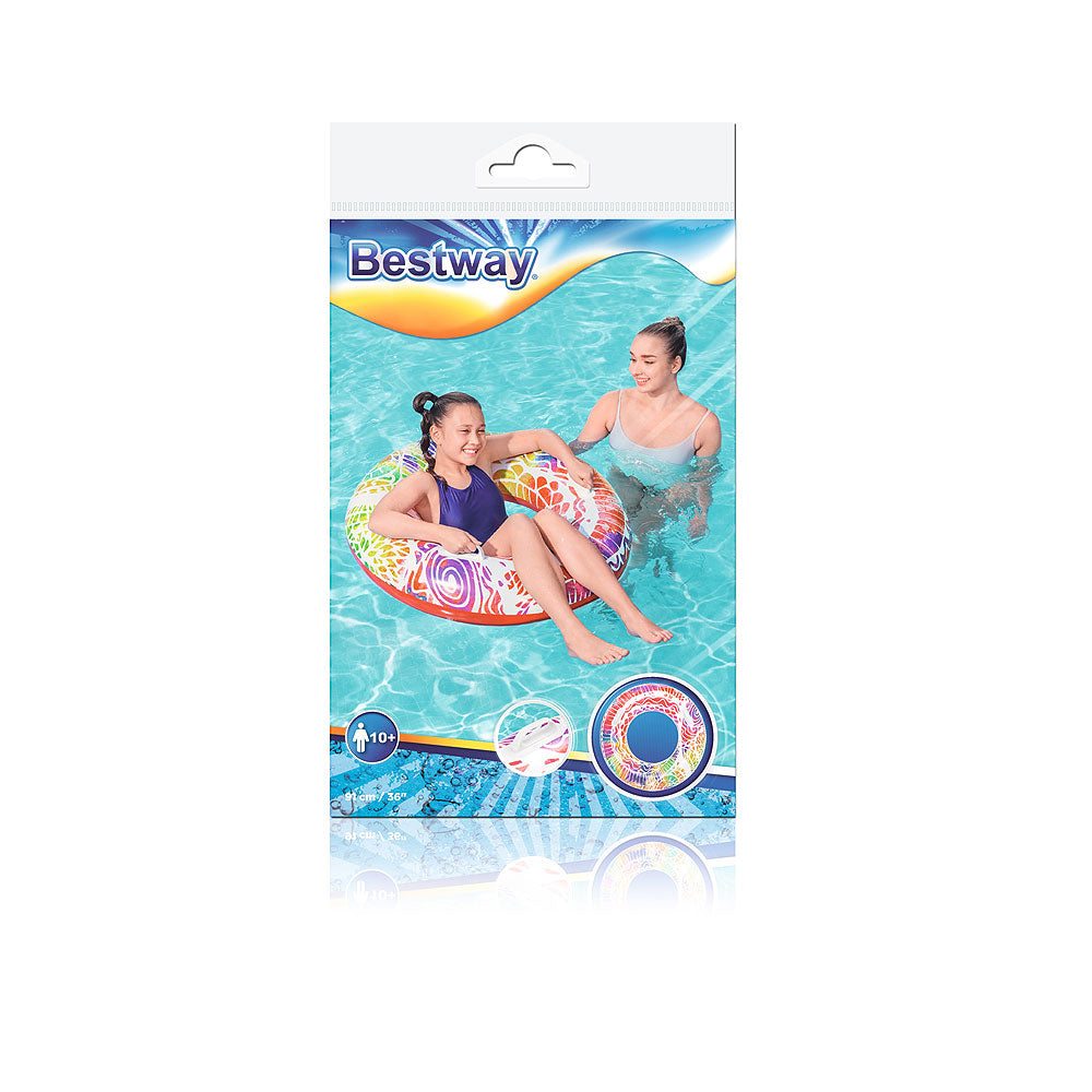 Kolut Summer sa ručkama 91 cm – Dječji kolut za plivanje Crvena