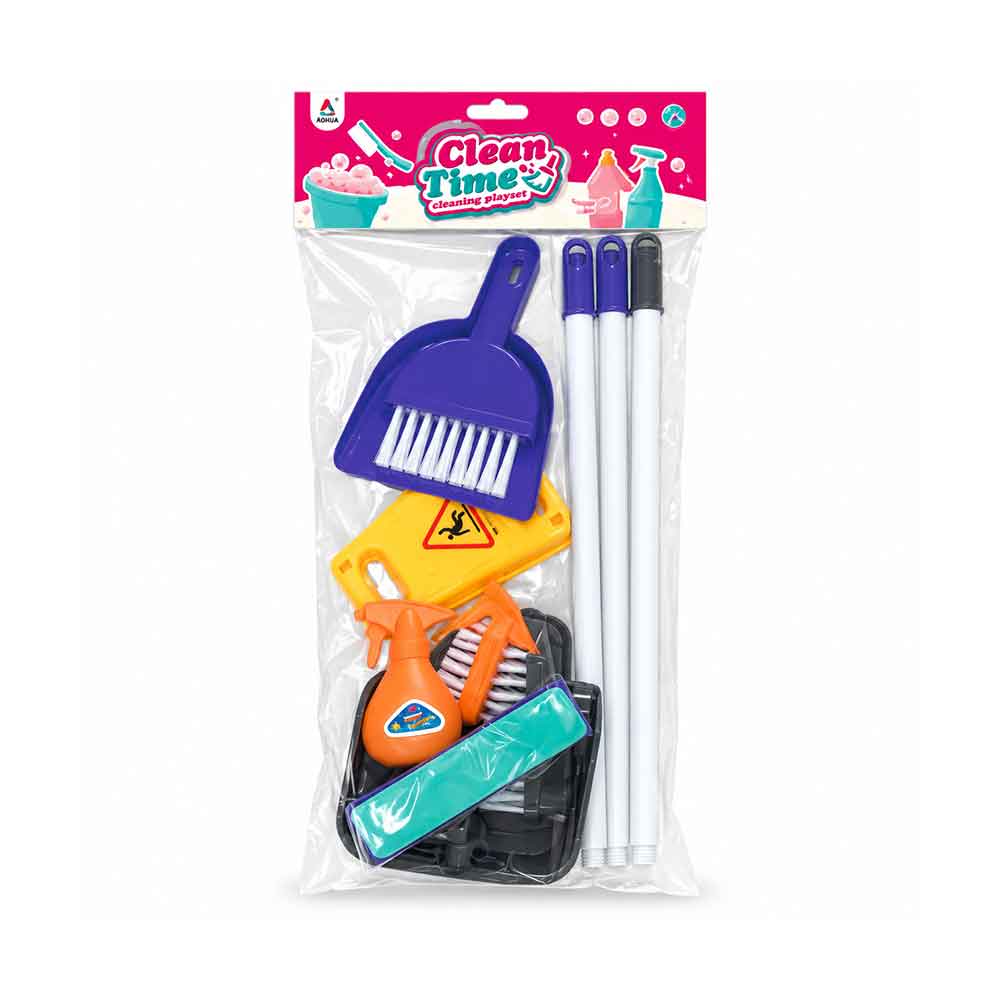 Dječji set za čišćenje Clean Time – 7 ili 9 dijelova Model 02