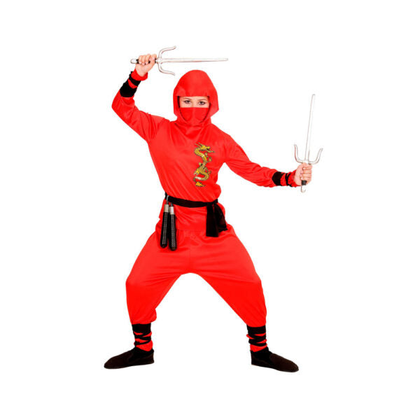 Kostim Ninja Red Dragon 4-13 godina 4-5