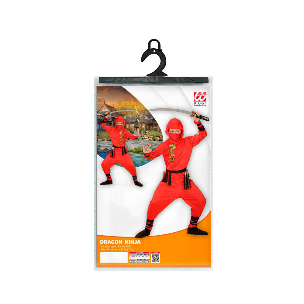 Kostim Ninja Red Dragon 4-13 godina 8-10