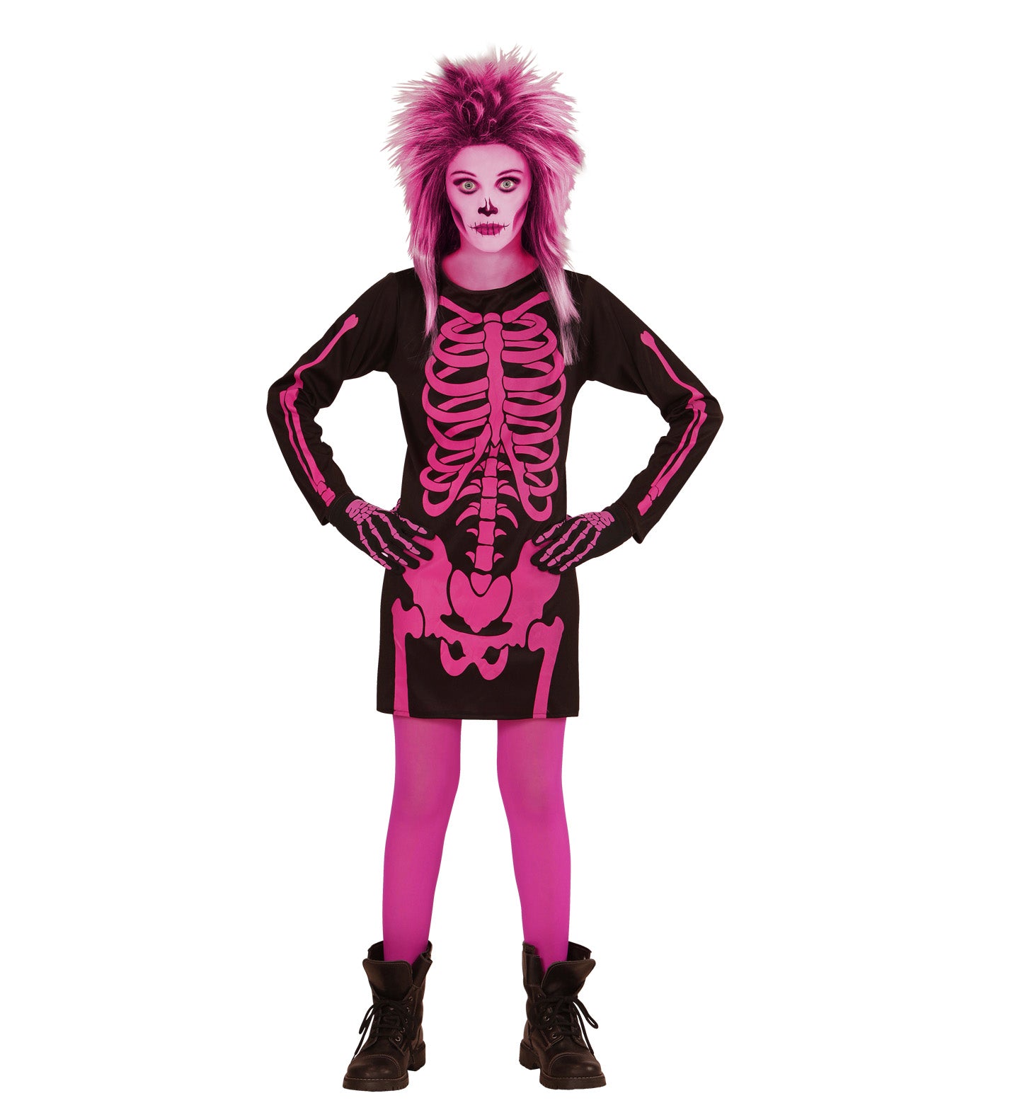 KOSTIM Kostur, Skeleton Girl Pink, 11-13 godina
