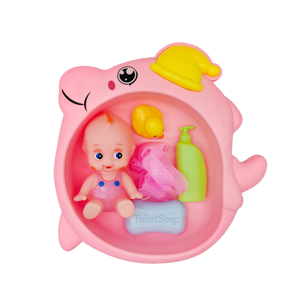 Lutka Pretty Miss – s dodatcima za kosu i haljinicom Plava