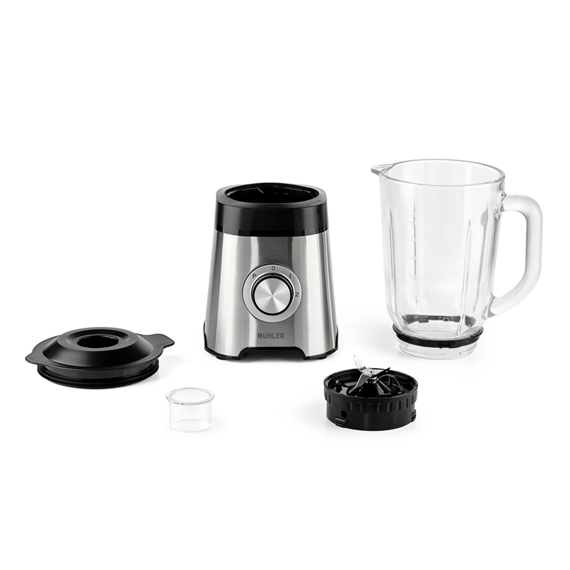 Električni blender Muhler MB-555SG, 500W, 1.5L, staklena posuda