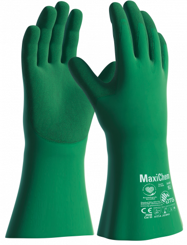 ATG MaxiChem duga zelena rukavica 35 cm