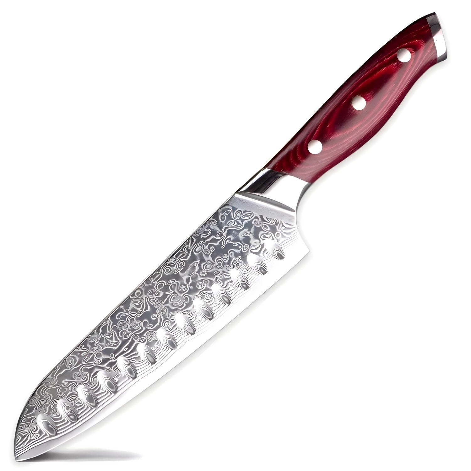 Damaskasti kuhinjski nož MI-20175 - Santoku KP20175