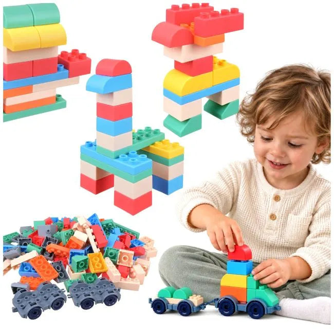 Meko kocke za montažu - 120 komada