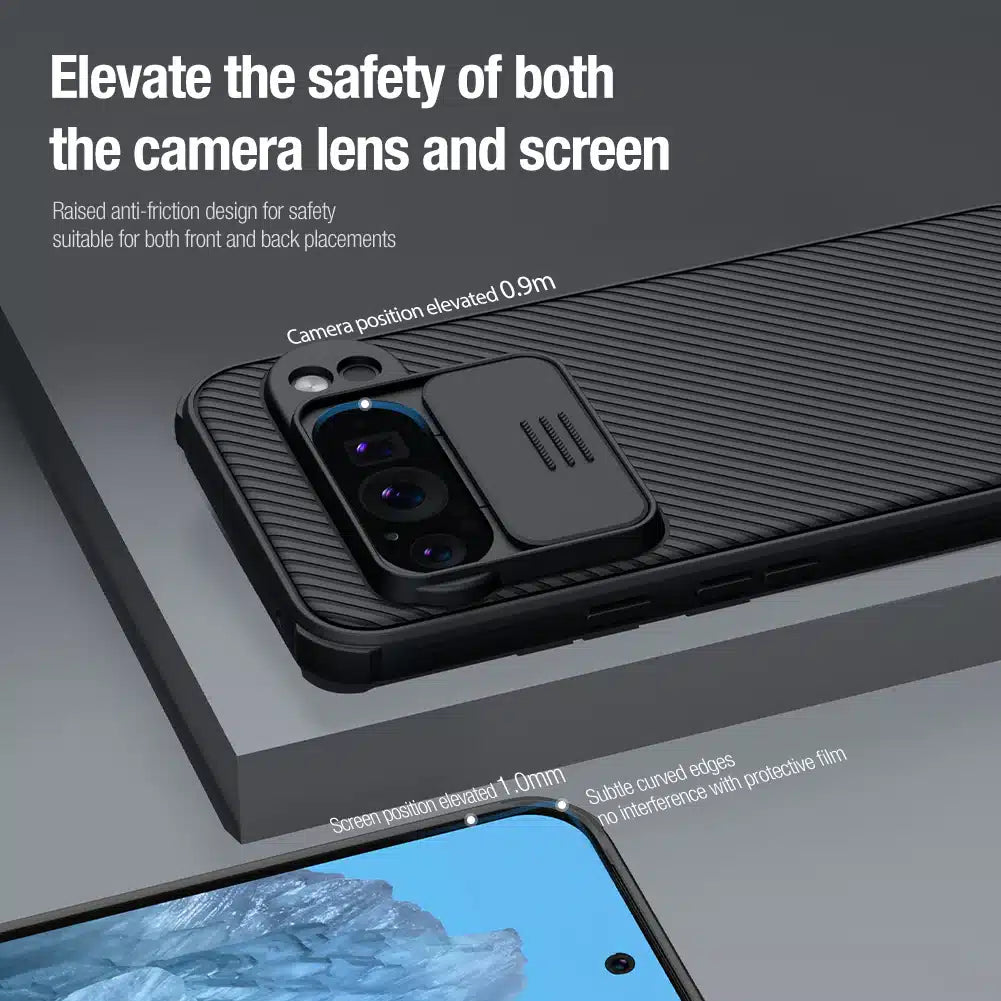 Nillkin - CamShield Pro maska za Google Pixel 9 Pro XL - crna