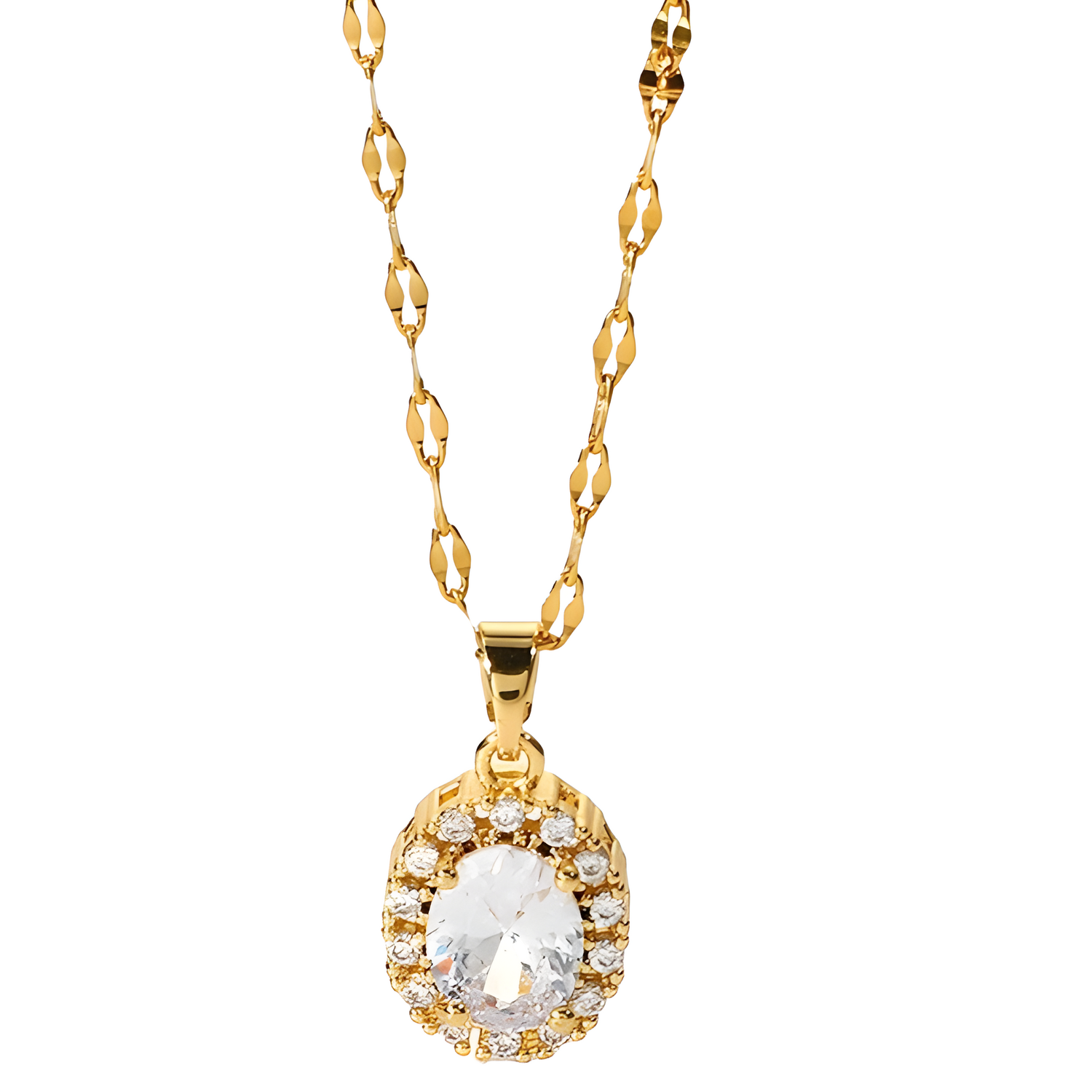Ogrlica OV-21710 - Zlatna KP21710