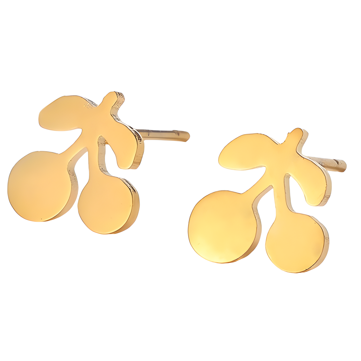 Naušnice Golden Cherry - Zlatna KP21734