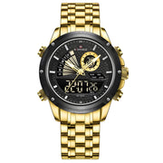 Sat NAVIFORCE RI-29604 - Zlatna / Crna KP29604