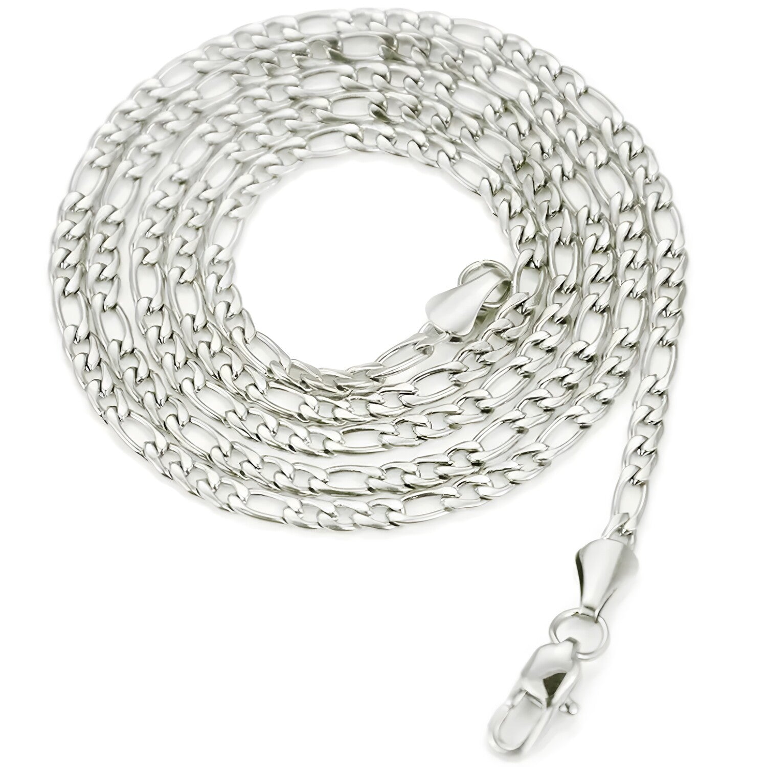 Muška ogrlica NO-34274 - Srebrna / 50cm KP34274