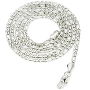 Muška ogrlica NO-34274 - Srebrna / 50cm KP34274