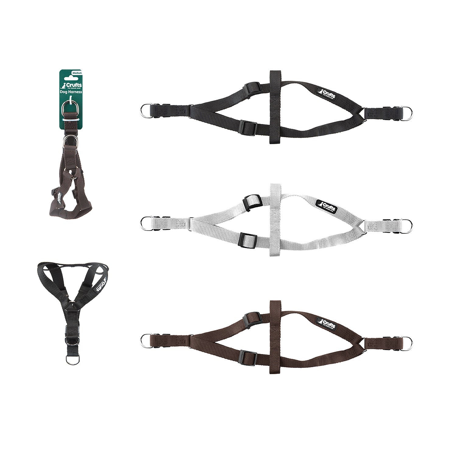 Orma za psa M - medium Crna