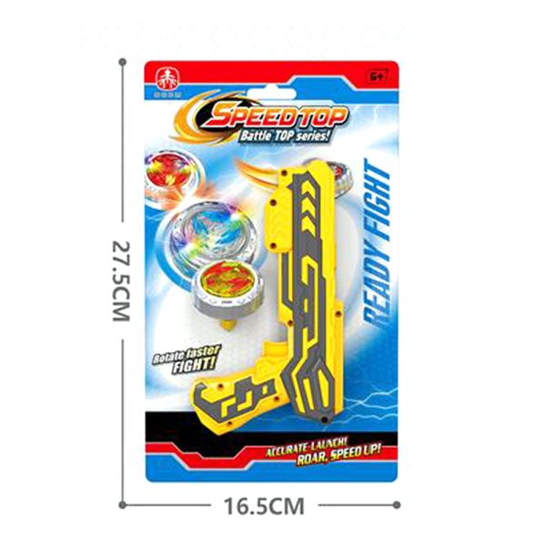 Pištolj sa zvrkom Speed Top – Battle TOP set Plava