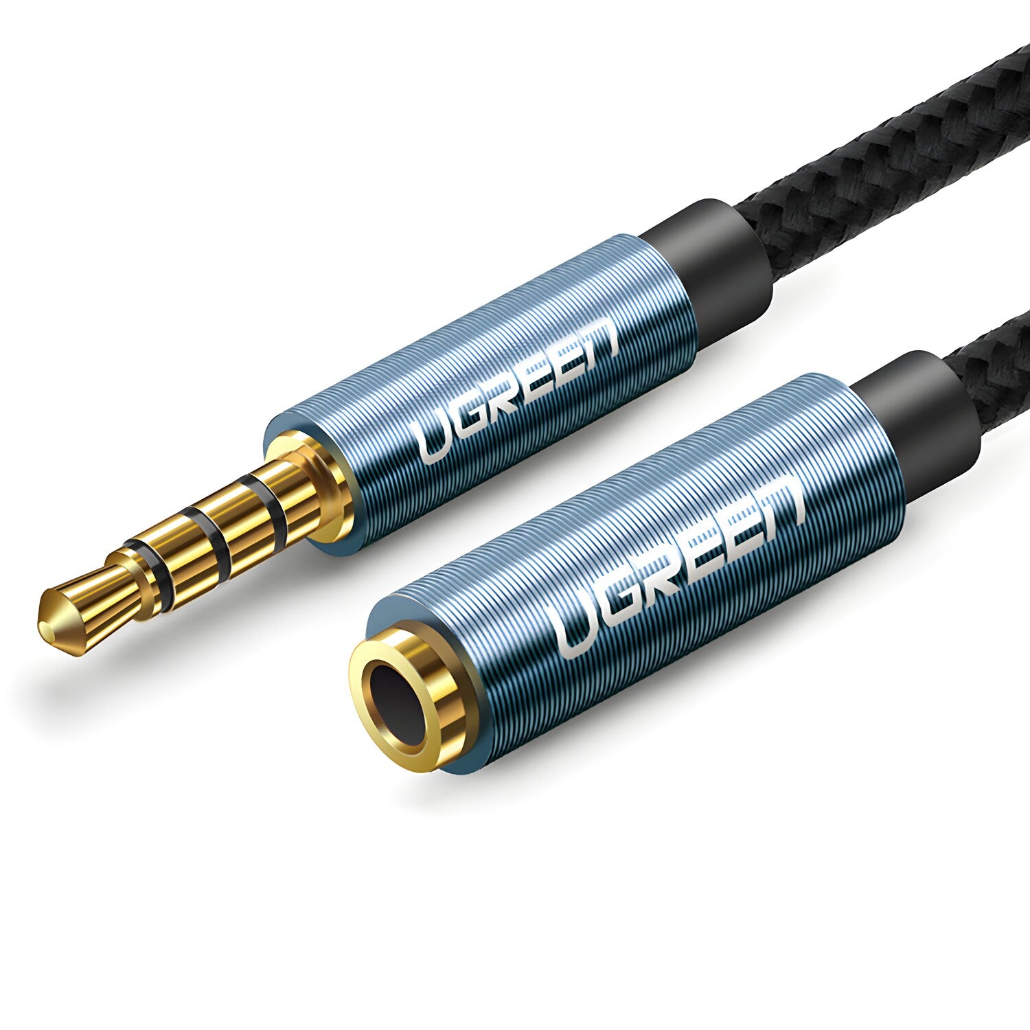 UGREEN AV118 adapter mini jack 3,5 mm - 0.5m - Plava KP36389