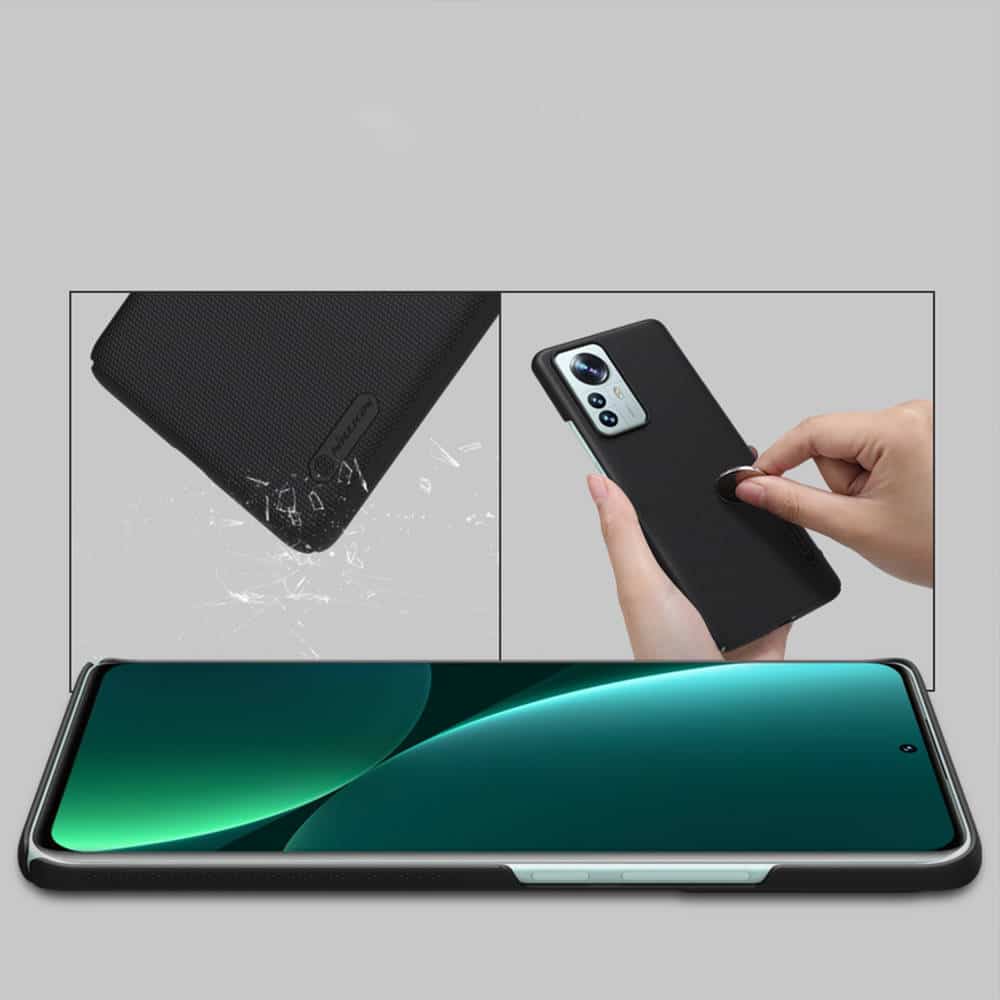 Nillkin - Super Frosted Shield - Xiaomi 12 Pro - crna