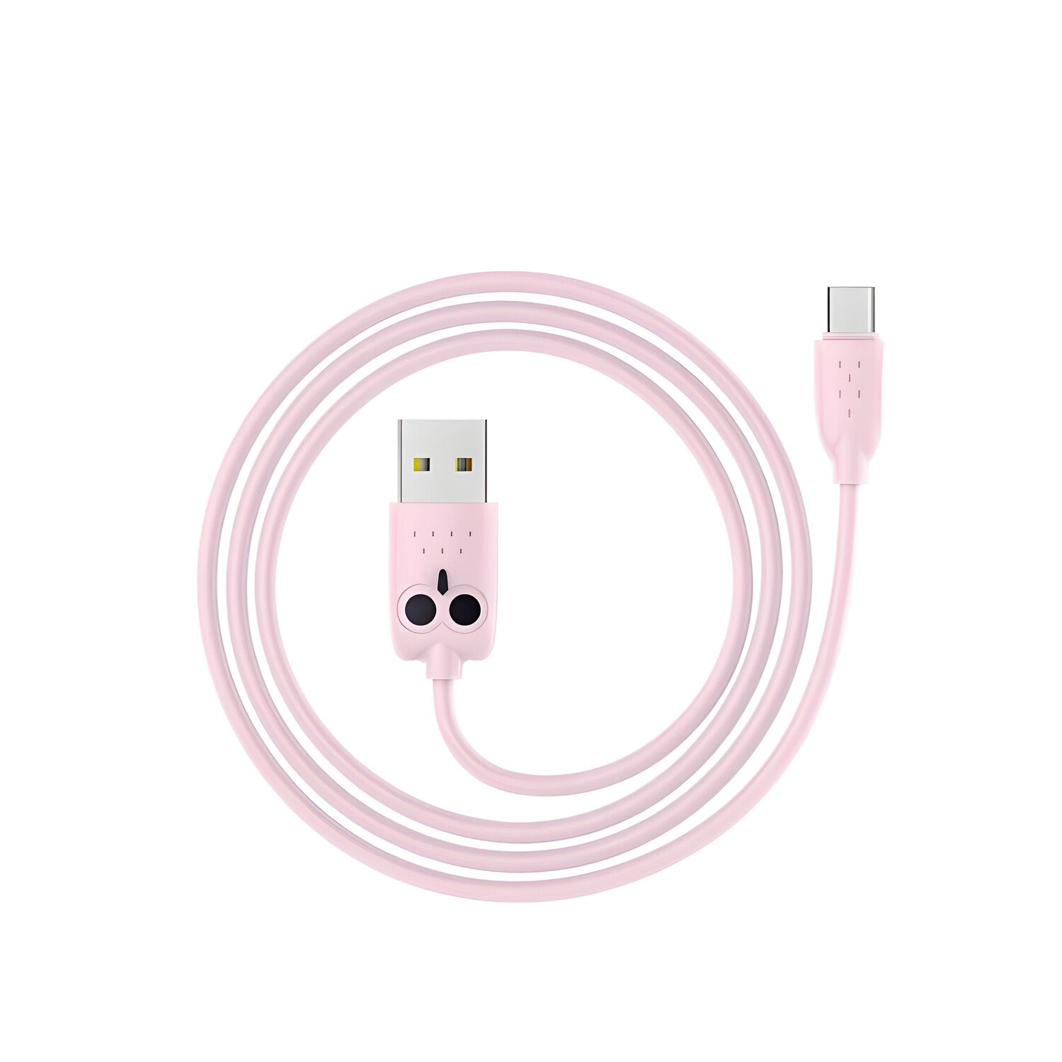 HOCO USB Kabel - KX1 USB - C 1m - Ružičasta KP22747