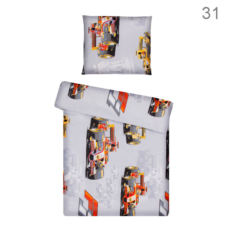 Posteljina set 2 elementa za krevet 160x80 cm uzorak-32