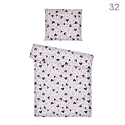 Posteljina set 2 elementa za krevet 160x80 cm uzorak-32