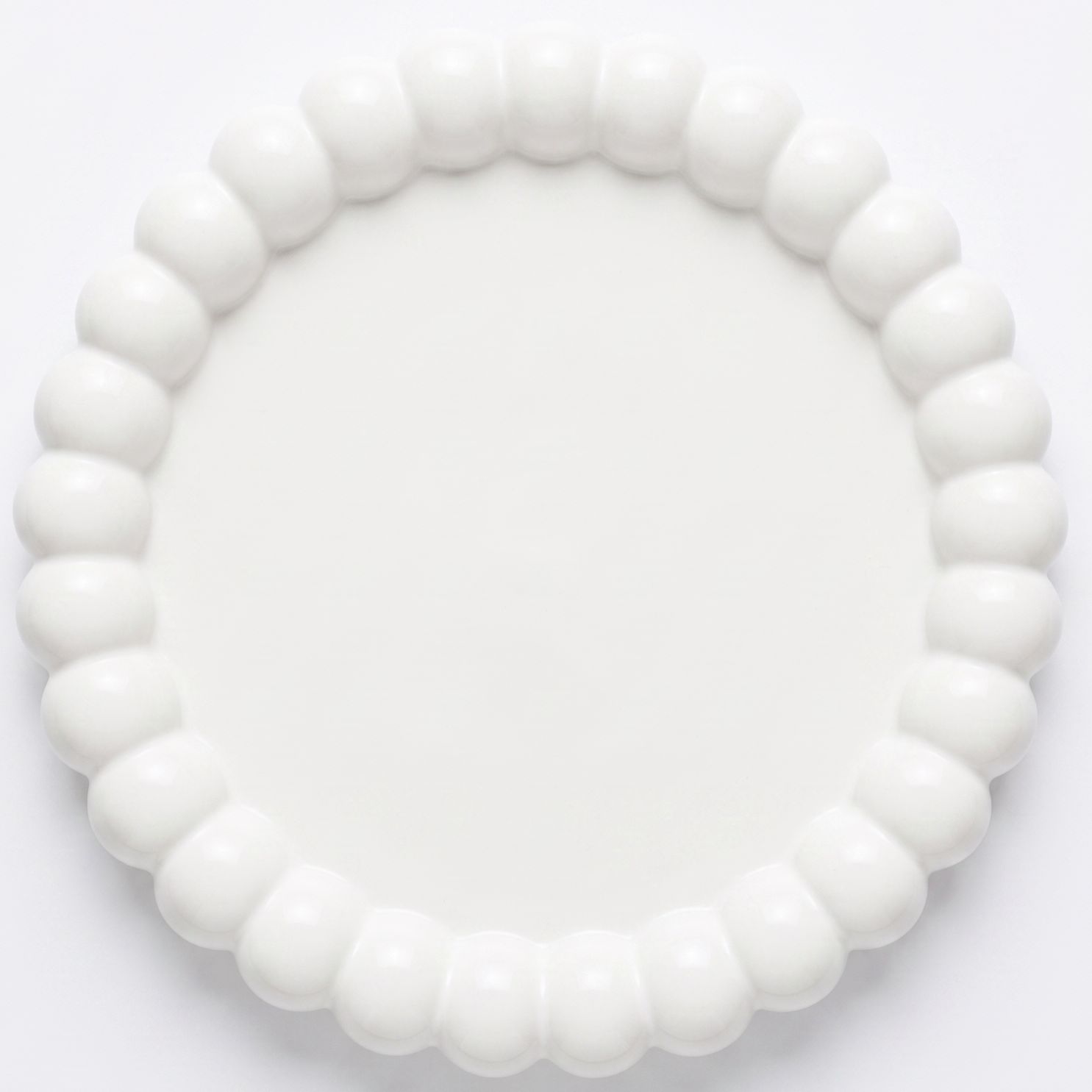 Dizajnerski pladanj Rondo - Bijela KP41117