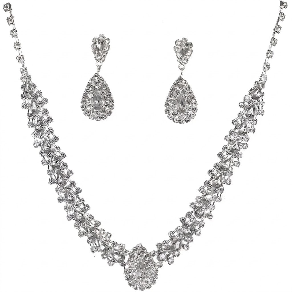 Set LM-42120 - Kristalni / Srebrni KP42120