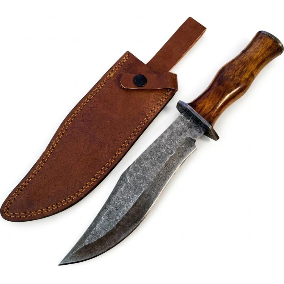 Damaščanski outdoor nož VZ-42314 - Smeđi KP42314