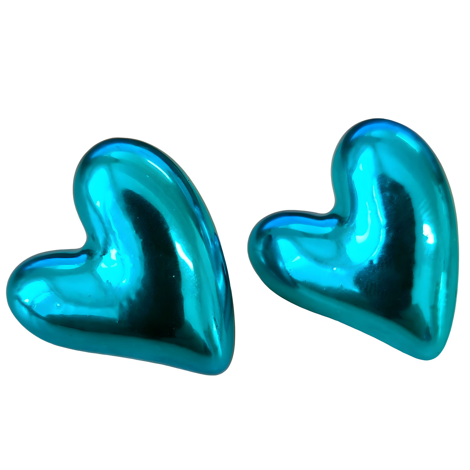 Naušnice AD-33367 - Herz/Svijetlo plava KP33367