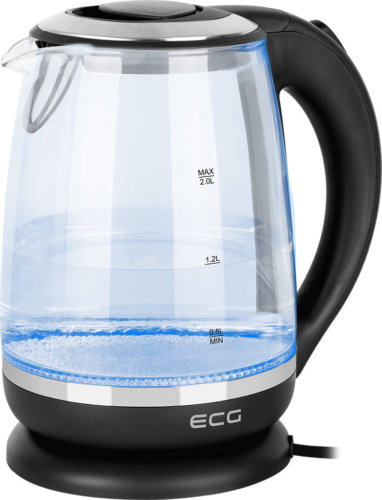 Kuhalo za vodu ECG RK 2080 Glass