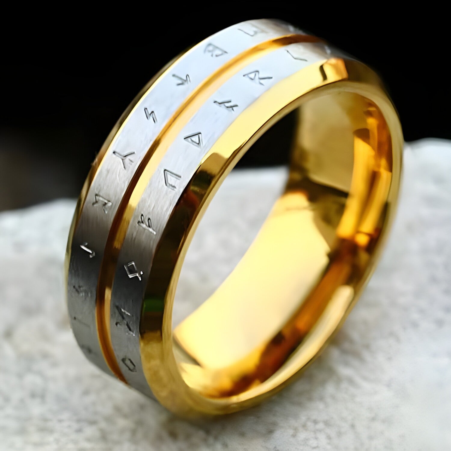 Prsten RU-32140 - Zlatna / 57mm KP32140