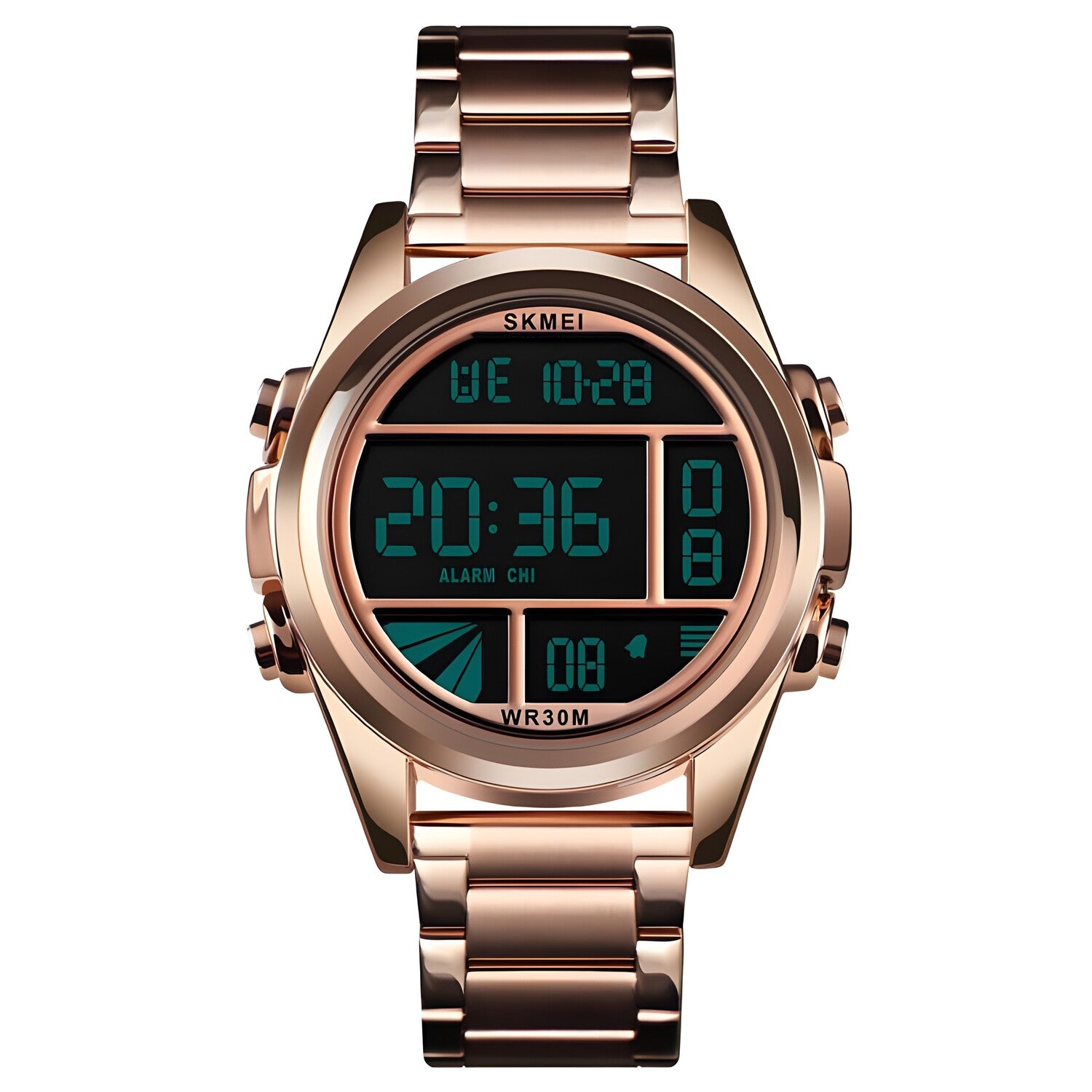Sat SKMEI ME-23804 - Zlatna ružičasta KP23804