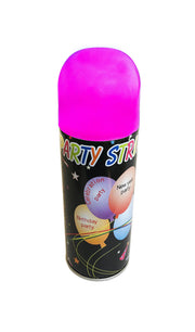Sprej Špageti u boji 250ml, Spray Party String Roza