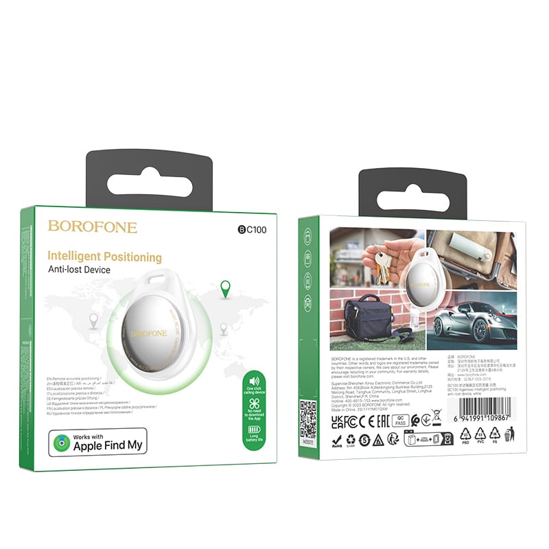 BOROFONE TRACKER BC100 INGENIOSO FEHÉR
