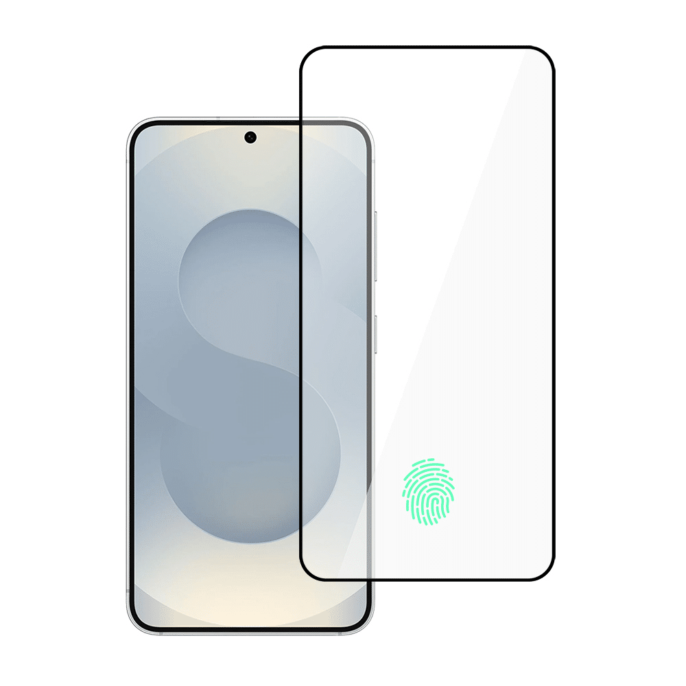 Kaljeno staklo Tel Protect 10X HD Titanium za Samsung Galaxy S25 Plus (s otključavanjem otiskom prsta)