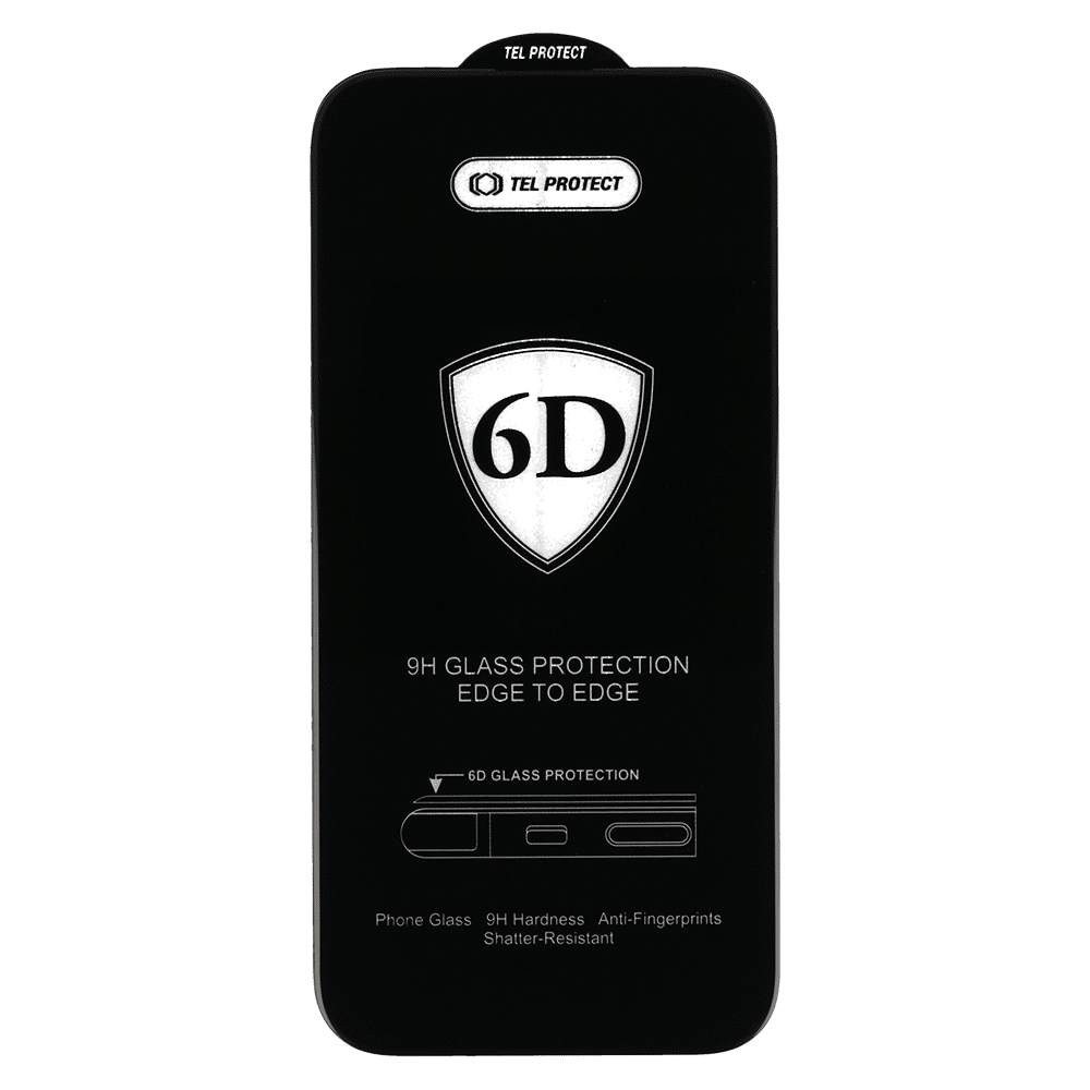 Full Glue 6D kaljeno staklo za XIAOMI REDMI NOTE 14 crno