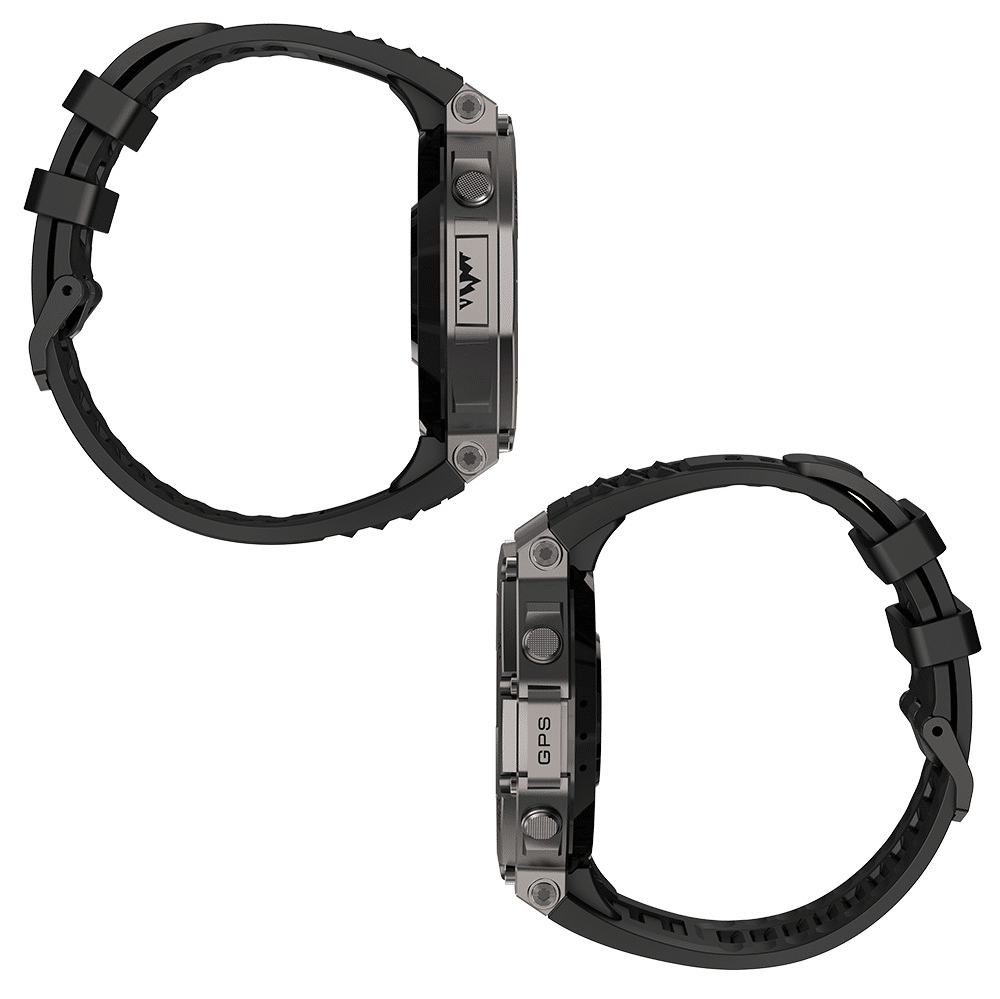Blavec Smartwatch M-04 Falcon AMOLED GPS glasovni poziv (SWM04-GP) grafit + 1 remen