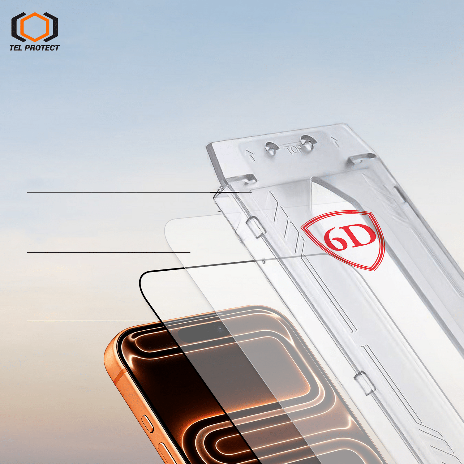 Tel Protect Dust-Free Easy Fit Full Glue 6D kaljeno staklo za Samsung Galaxy A56/A57 5G crno - 2 kom.