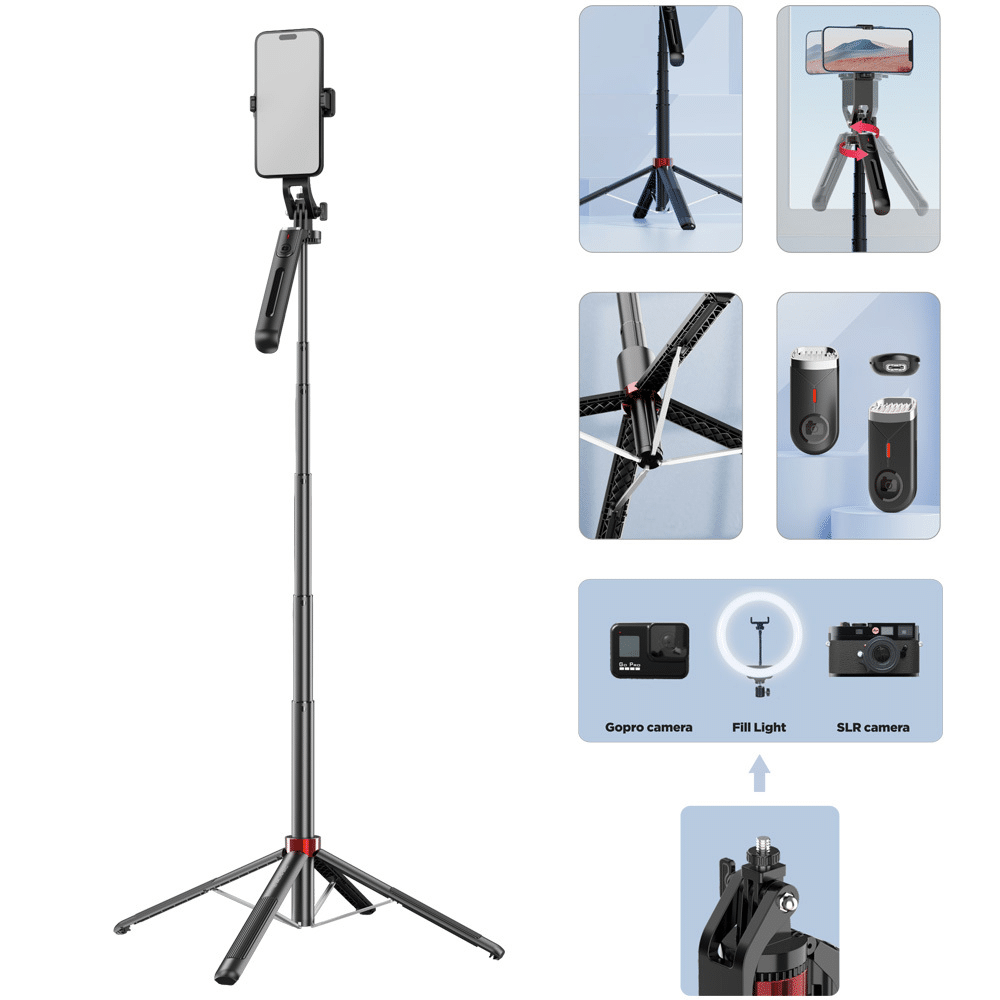 Blavec Selfie bot Aluminium Fusion P-09 állvány + távirányító 180 cm