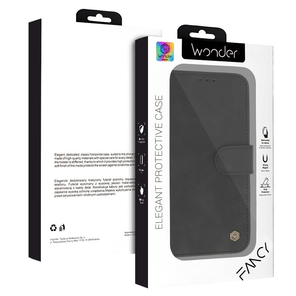 Wonder Fancy futrola za Samsung Galaxy A14 4G/5G crna