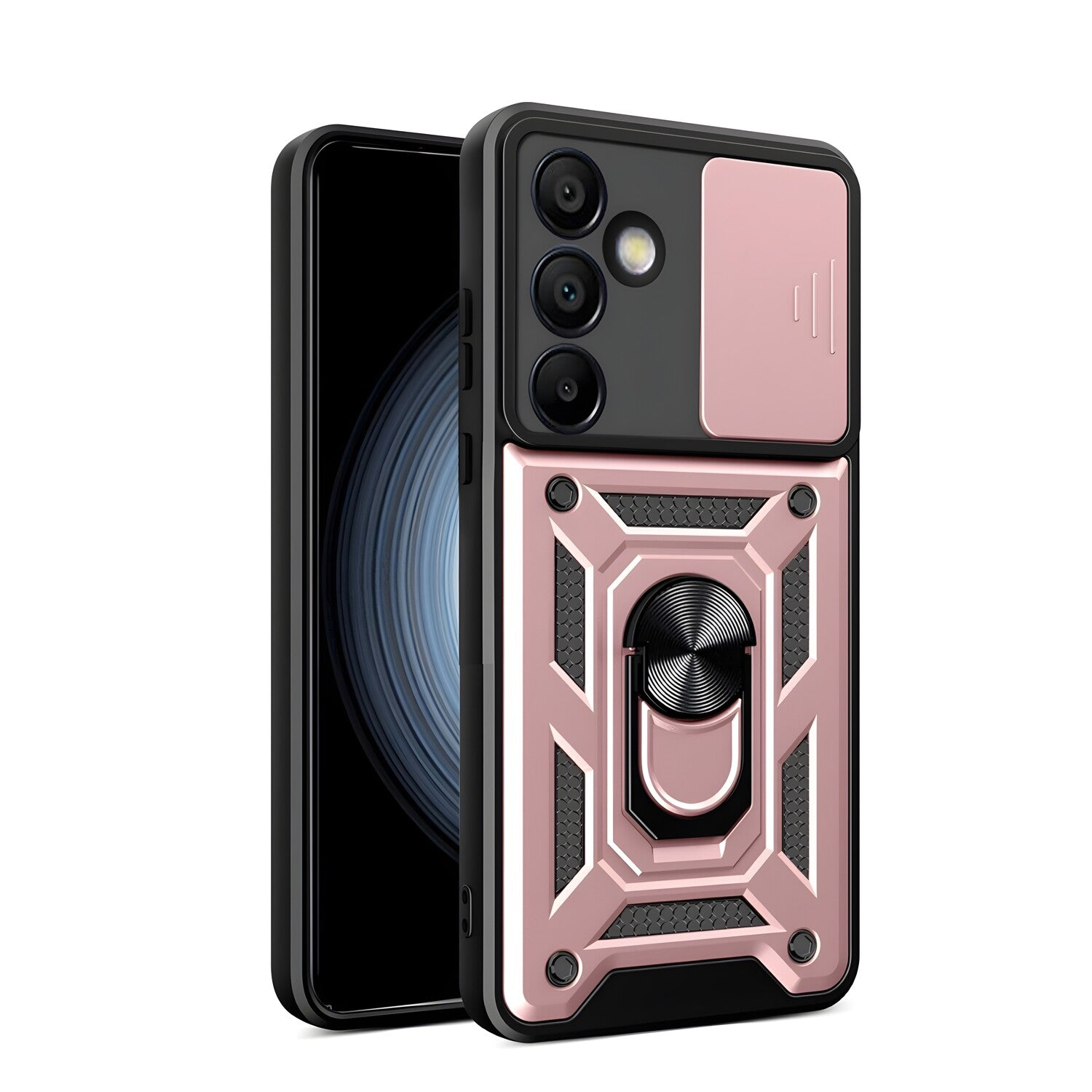 Hybrid Armor Camshield za Samsung Galaxy A56 - Roza KP39807