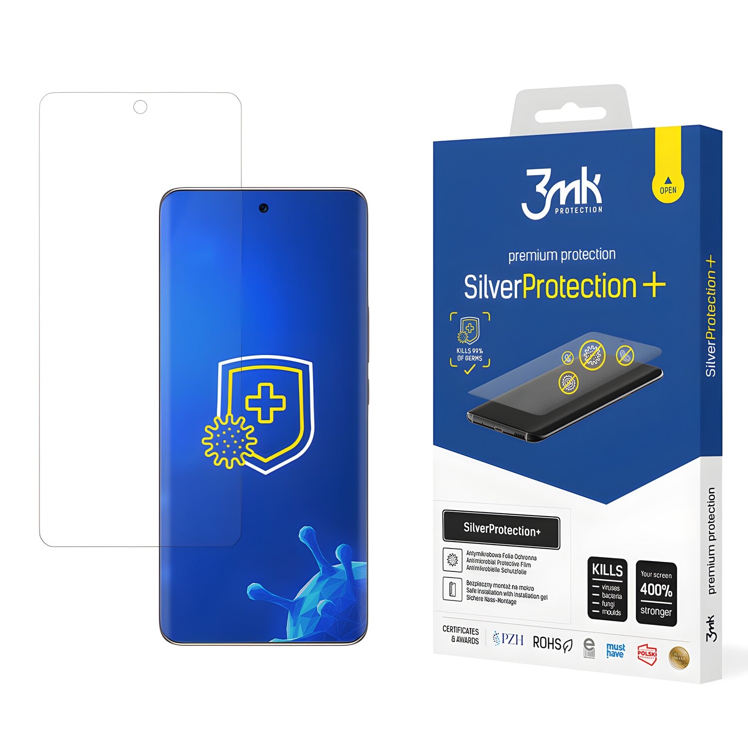 3mk SilverProtection+ za Samsung Galaxy Z Fold 8 - Prozirna KP41214