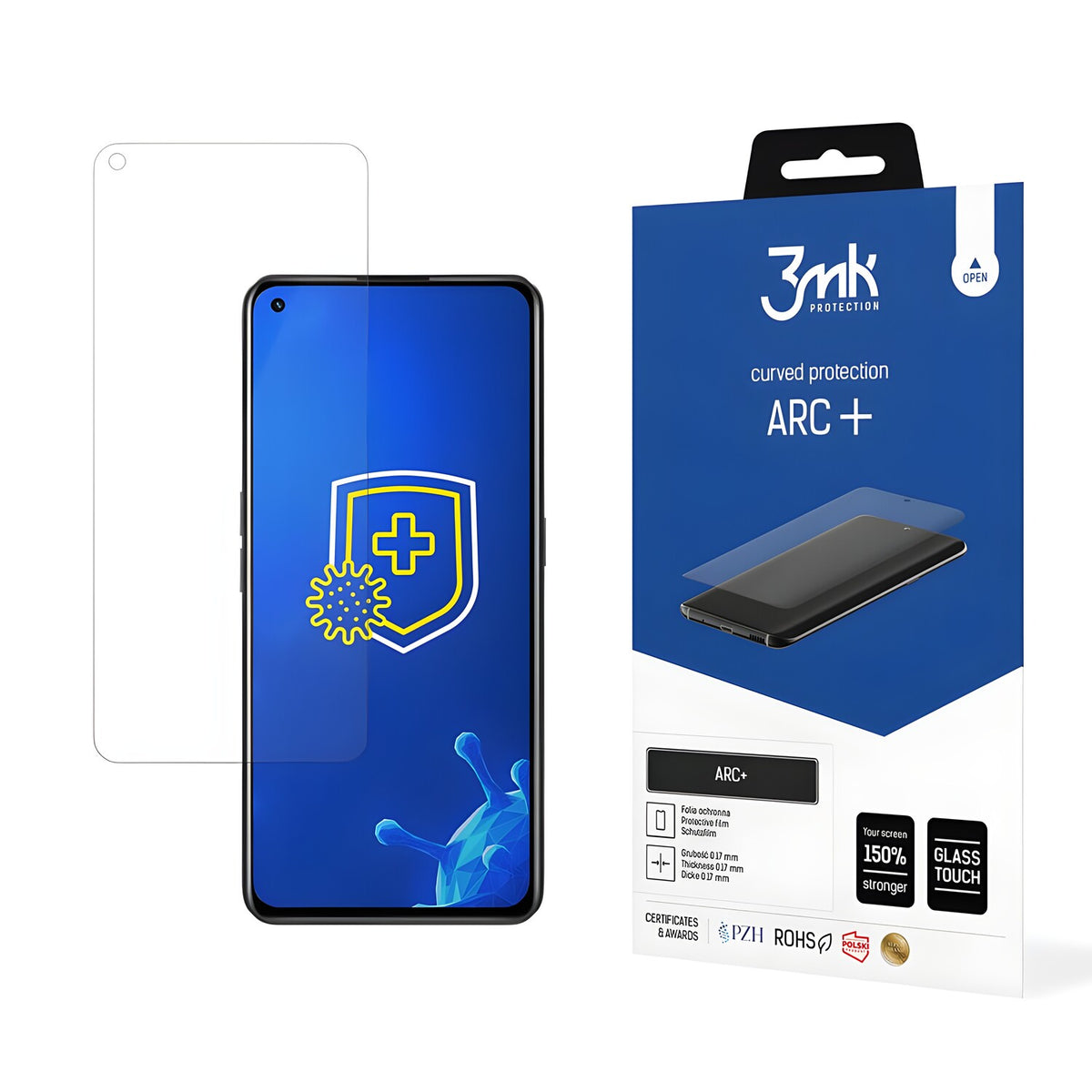 3mk Arc+ zaštitna folija za Samsung Galaxy Z Flip 8 - Prozirna KP41497