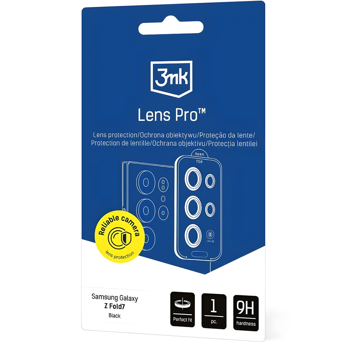 Zaštitno staklo 3mk Lens Pro Protection za Samsung Galaxy Z Flip5 - Crna KP41499